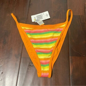 NWT L Space Bikini Bottom Size Large Tommy Bottom Bitsy Multicolor